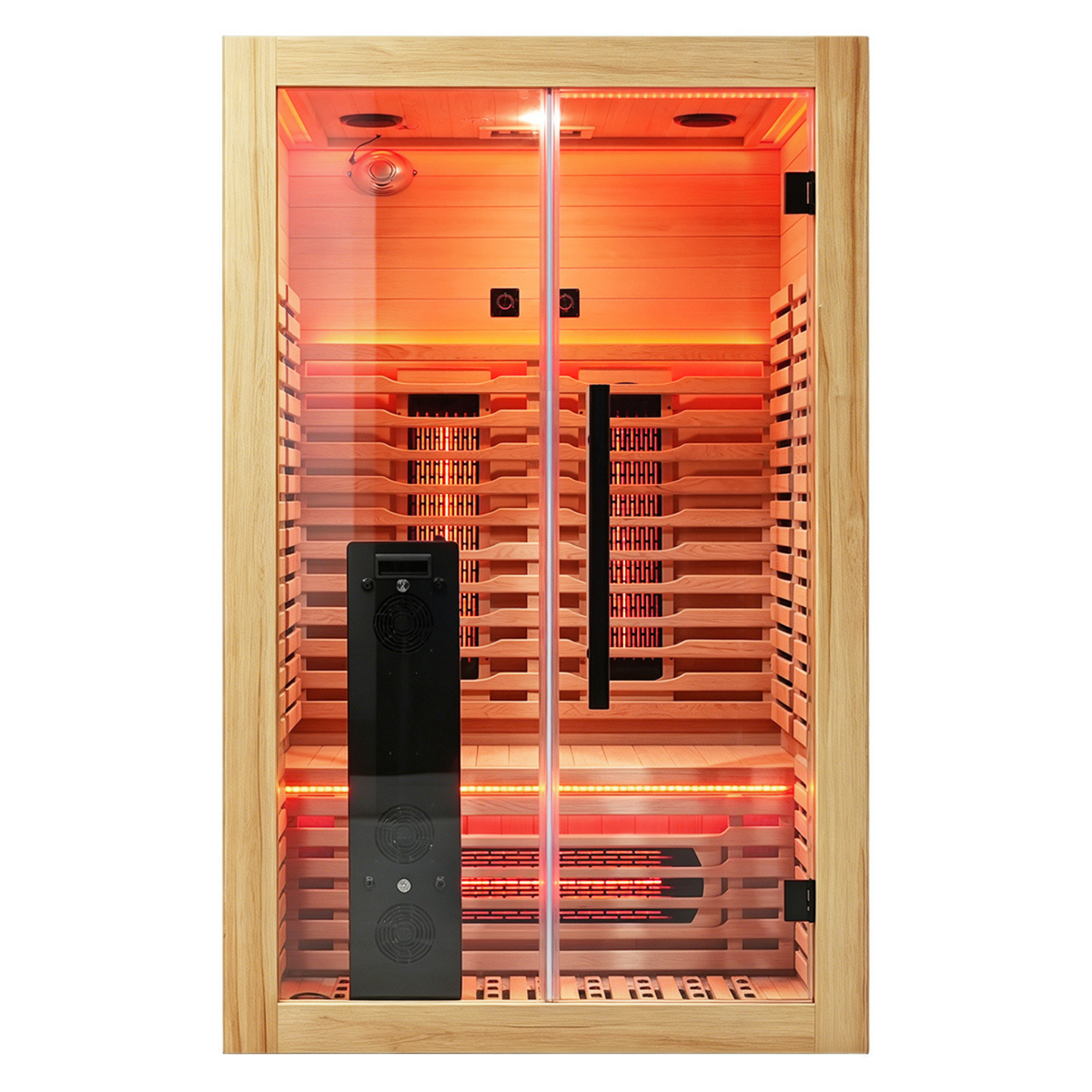 Blisspod Venetian RED | 2-Person Full Spectrum Infrared Sauna | Red Light & Multi-Therapy