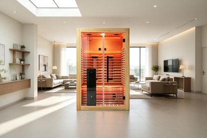 Blisspod Venetian RED | 2-Person Full Spectrum Infrared Sauna | Red Light & Multi-Therapy