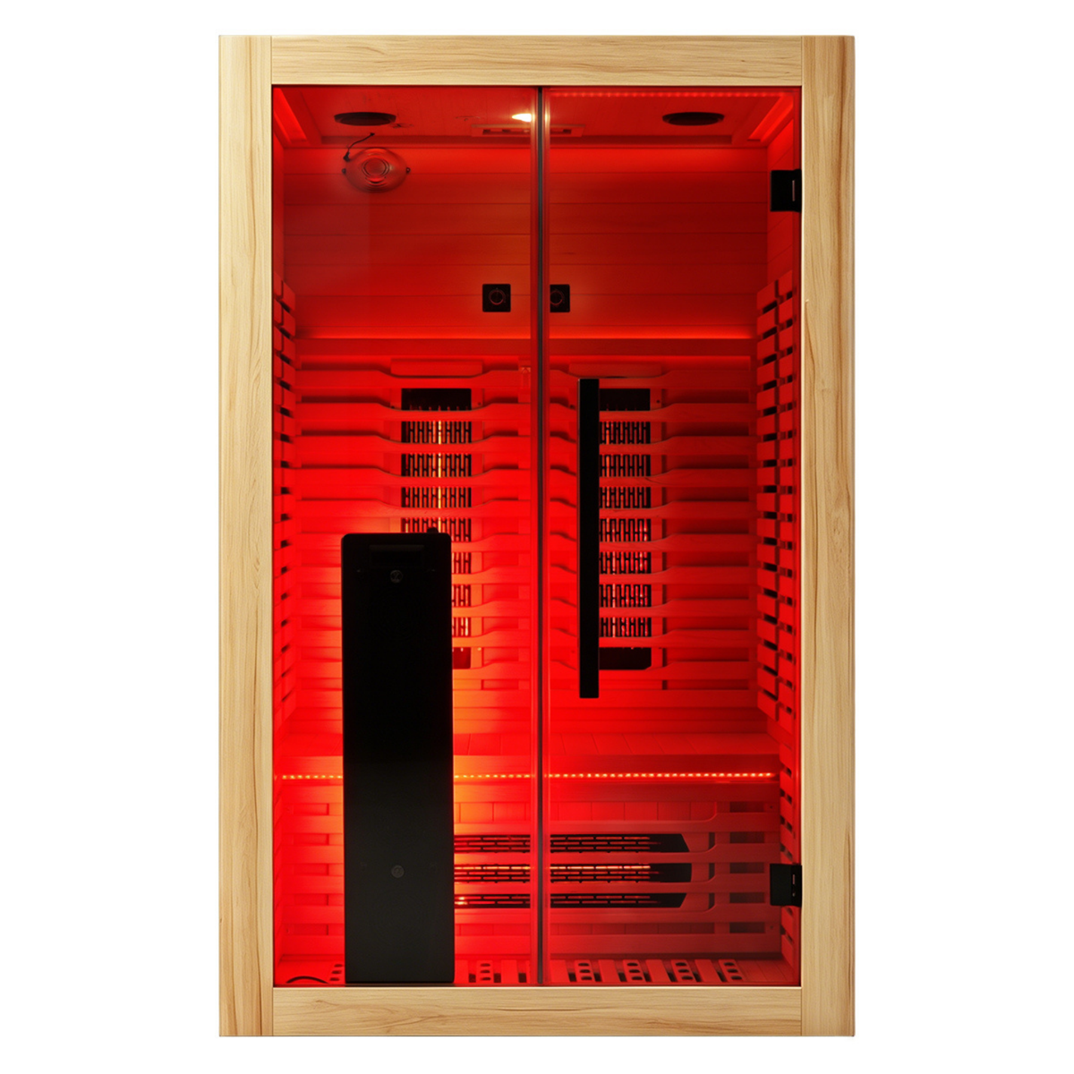 Blisspod Venetian RED | 2-Person Full Spectrum Infrared Sauna | Red Light & Multi-Therapy