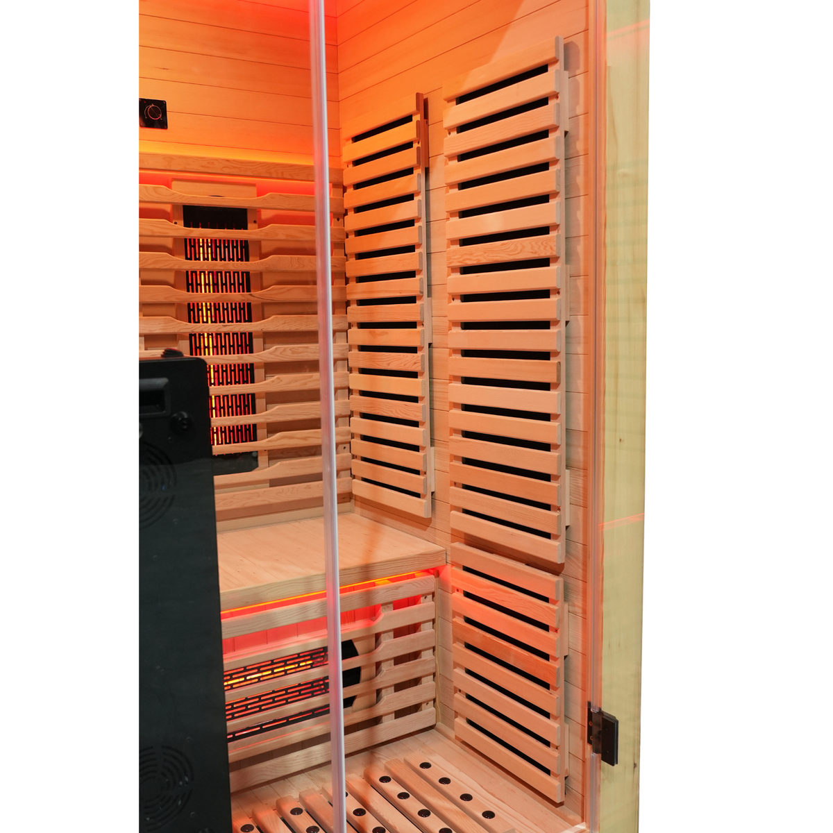 Blisspod Venetian RED | 2-Person Full Spectrum Infrared Sauna | Red Light & Multi-Therapy